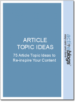 Article Topic Ideas