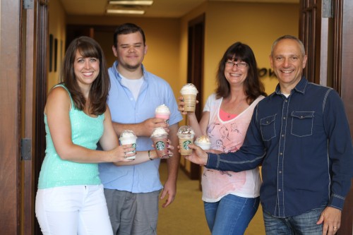 AB team with Starbucks