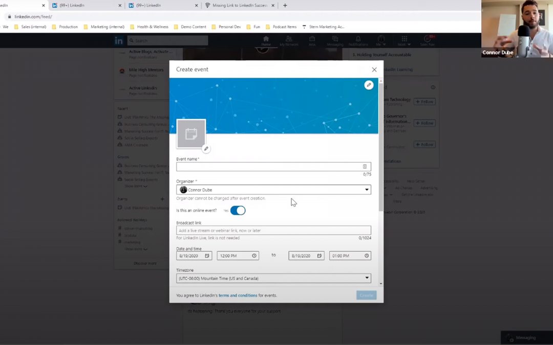 How to Create and Promote Live Webinars & Events on LinkedIn